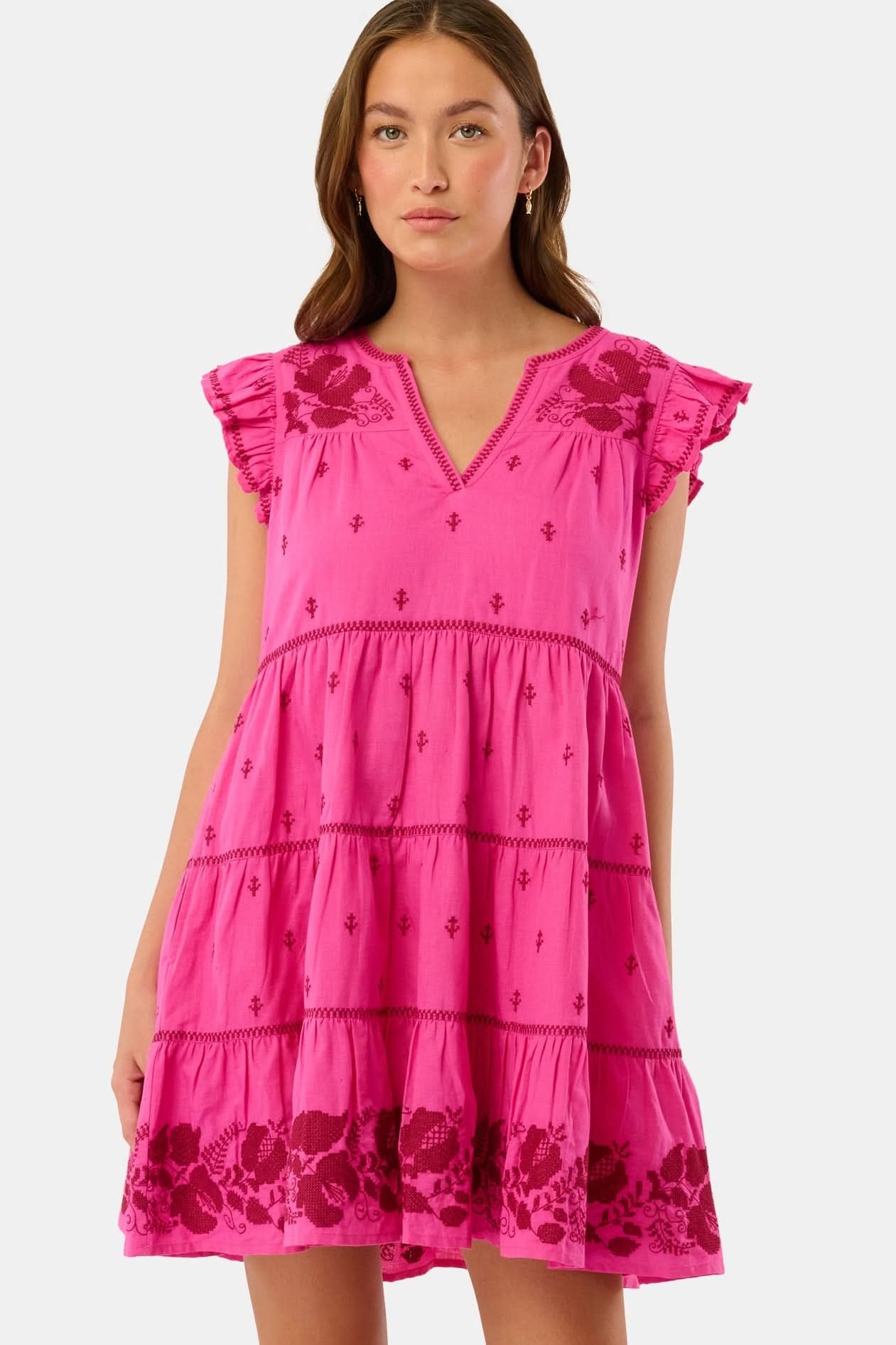 Cross Stitch Vine Pippa Dress - Image 1