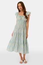 Suzie Floral Ribbon Agnes Dress