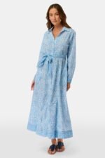 Capi Geo Belted Darla Dress